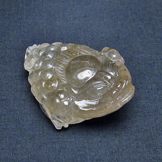 パワーストーン 天然石 ゴールドタイチンルチル入り水晶丸玉 10mm