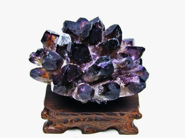 紫水晶 パープルクォーツ クラスター [T802-4422]