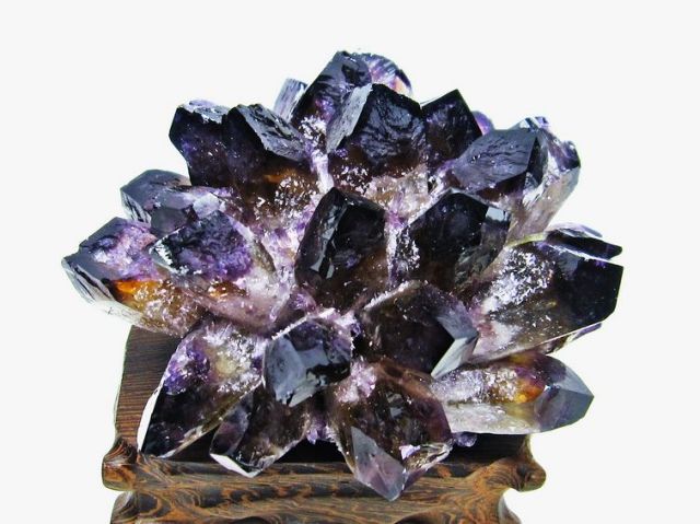 紫水晶 パープルクォーツ クラスター [T802-4422]