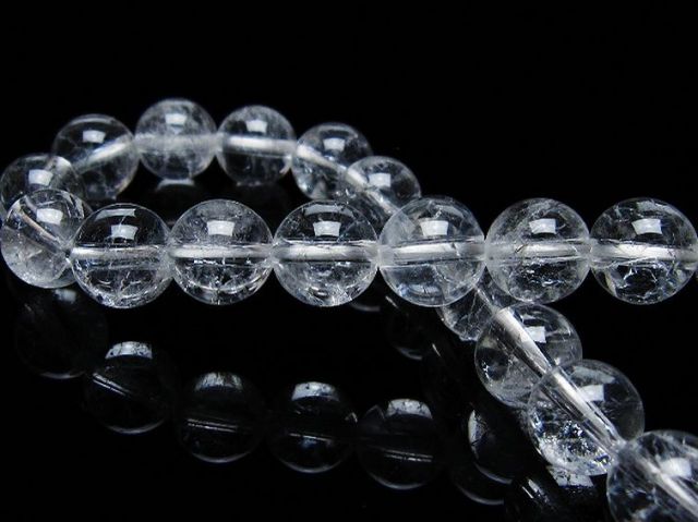 クラック水晶ブレスレット 9mm [T82-10472]