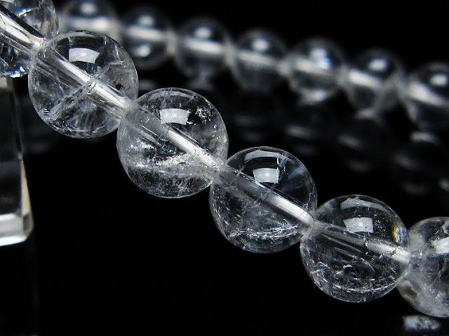 クラック水晶ブレスレット 9mm [T82-10511]