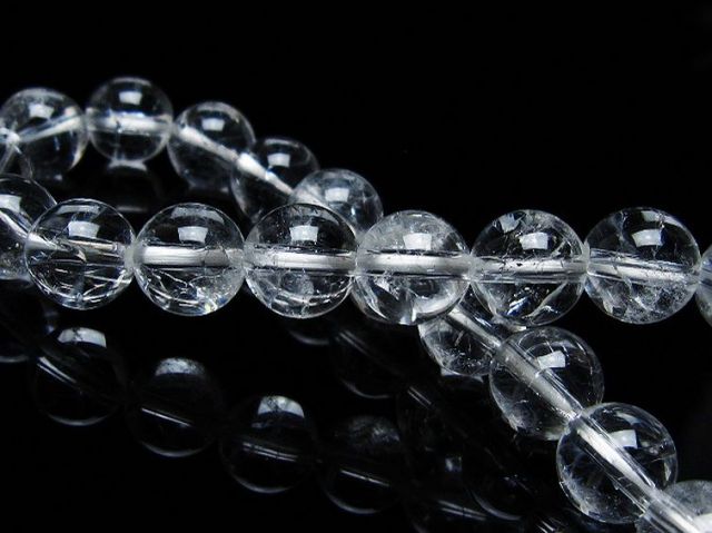 クラック水晶ブレスレット 9mm [T82-10541]