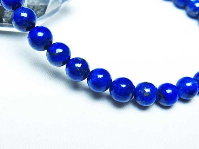 ラピスラズリブレスレット 6mm [T83-10966]