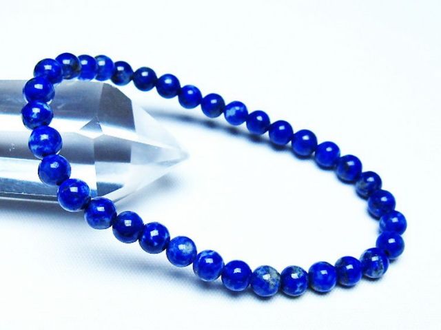 ラピスラズリブレスレット 5mm [t83-11267]