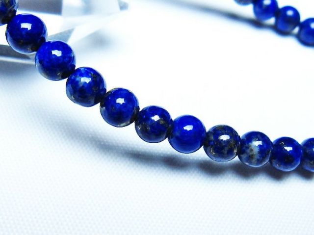 ラピスラズリブレスレット 5mm [t83-11280]