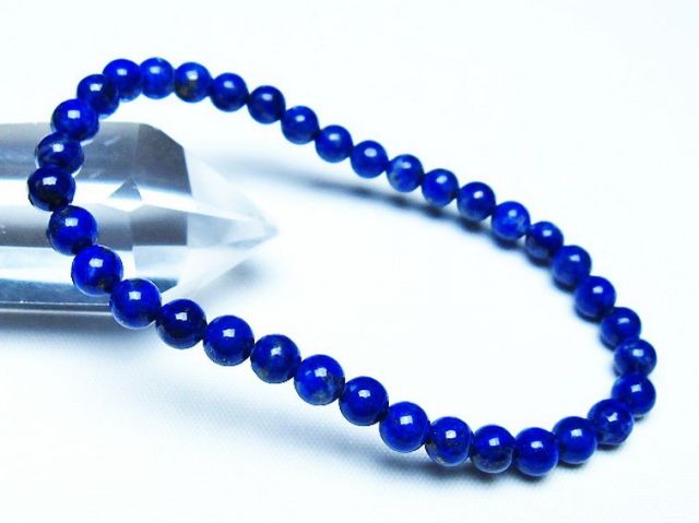 ラピスラズリブレスレット 5mm [t83-11306]