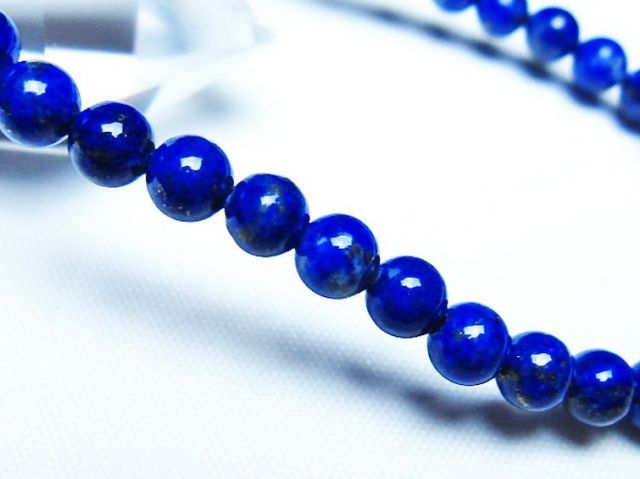 ラピスラズリブレスレット 5mm [t83-11306]