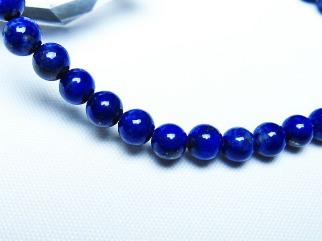 ラピスラズリブレスレット 5mm [t83-11325]