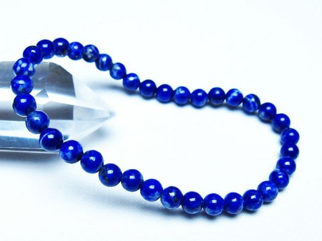 ラピスラズリブレスレット 5mm [t83-11326]