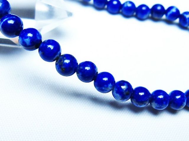 ラピスラズリブレスレット 5mm [t83-11326]