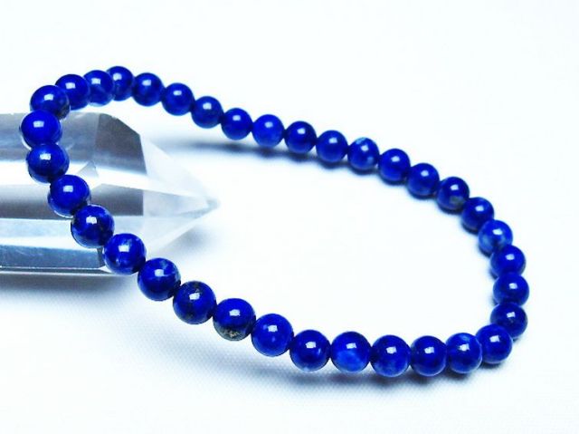 ラピスラズリブレスレット 5mm [t83-11332]