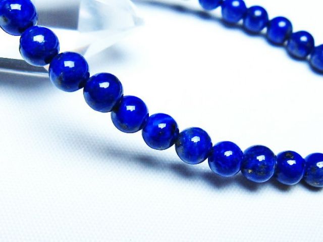 ラピスラズリブレスレット 5mm [t83-11336]