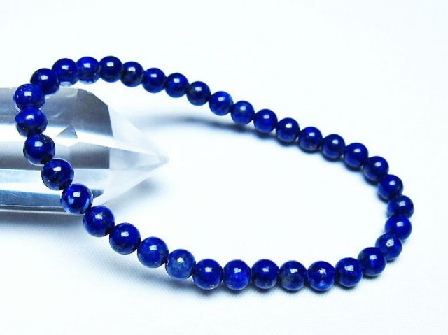 ラピスラズリブレスレット 5mm [t83-11337]