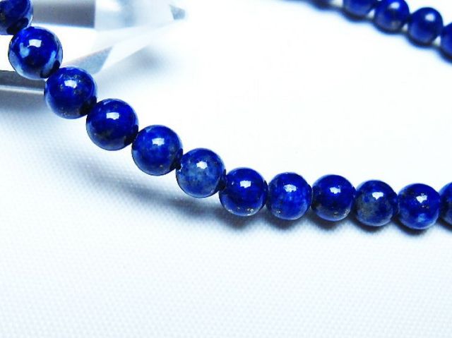 ラピスラズリブレスレット 5mm [t83-11337]