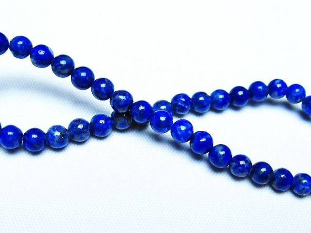 ラピスラズリブレスレット 4mm [t83-11364]