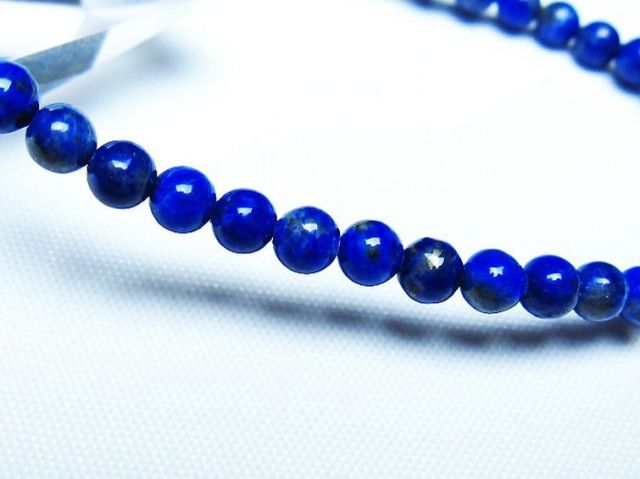 ラピスラズリブレスレット 4mm [t83-11369]