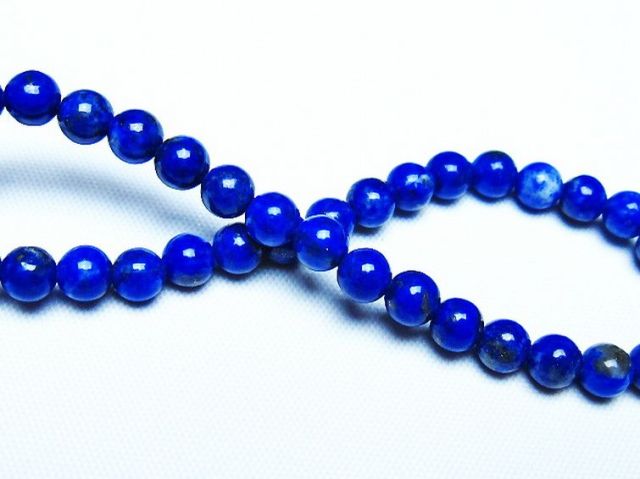 ラピスラズリブレスレット 5mm [t83-11375]