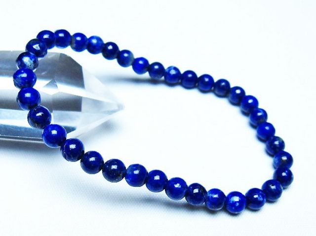 ラピスラズリブレスレット 5mm [t83-11376]