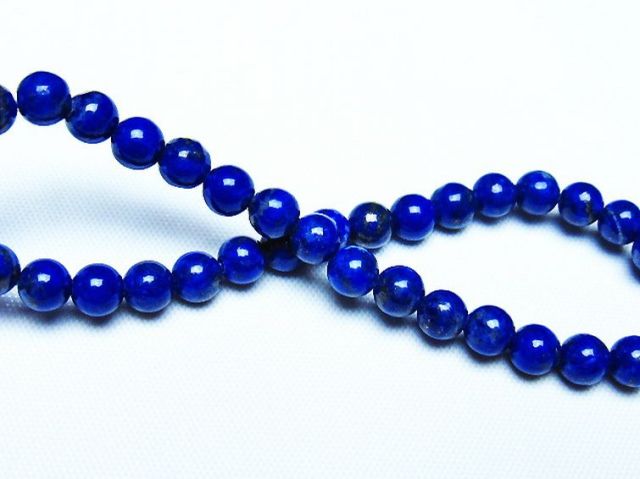 ラピスラズリブレスレット 5mm [t83-11387]