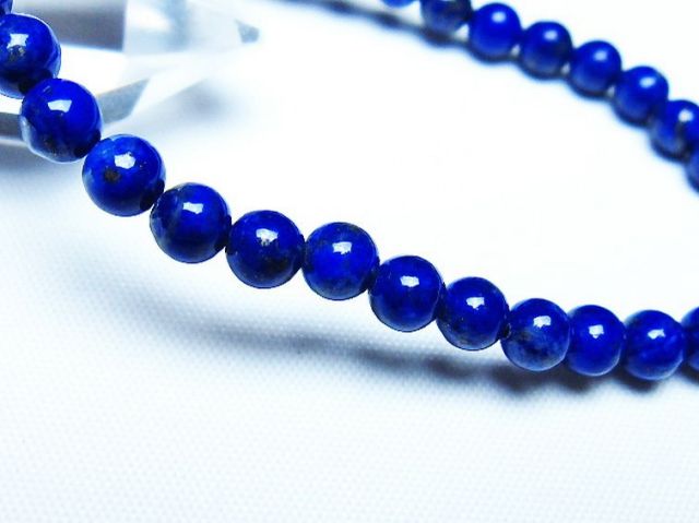 ラピスラズリブレスレット 5mm [t83-11387]