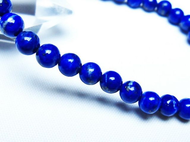 ラピスラズリブレスレット 5mm [t83-11406]