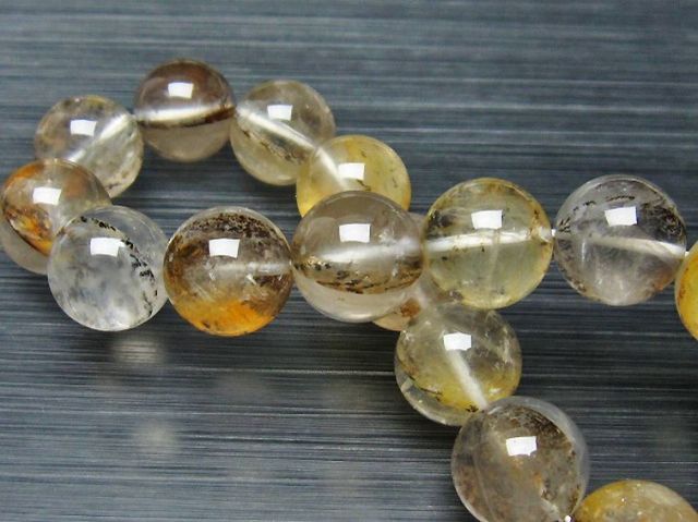 デンドリッククォーツブレスレット 12mm [T84-2643]