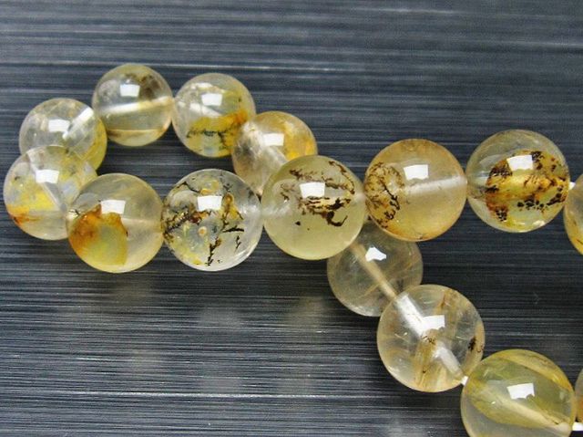 デンドリッククォーツブレスレット 12mm [T84-3397]