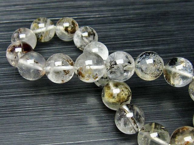 パワーストーン 天然石 デンドリッククォーツブレスレット 10mm [T84-3431]