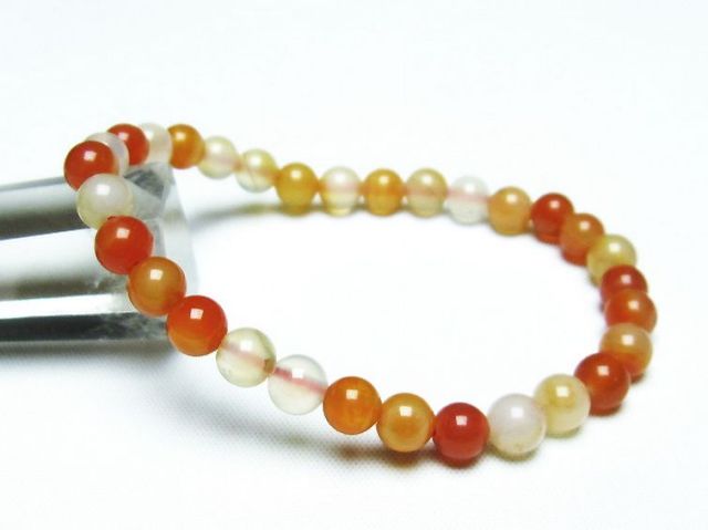 アゲートブレスレット 6mm [T85-10455]