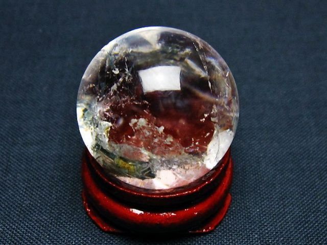 ヒマラヤ水晶丸玉 27mm [T91-8883]