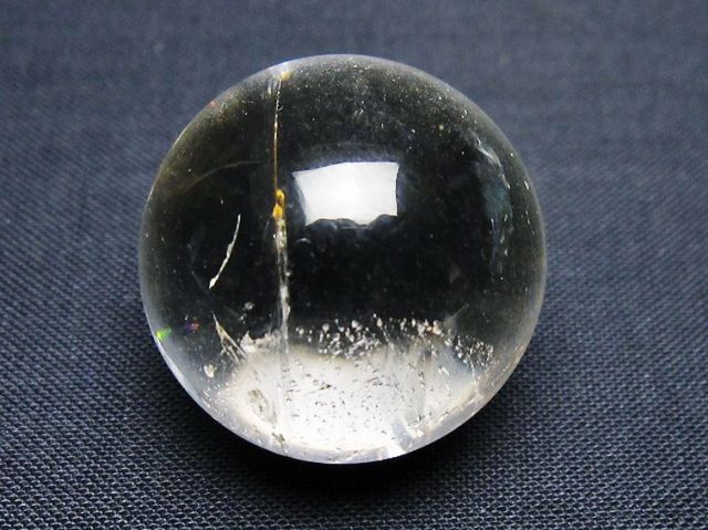 ヒマラヤ水晶丸玉 26mm [T91-8877]