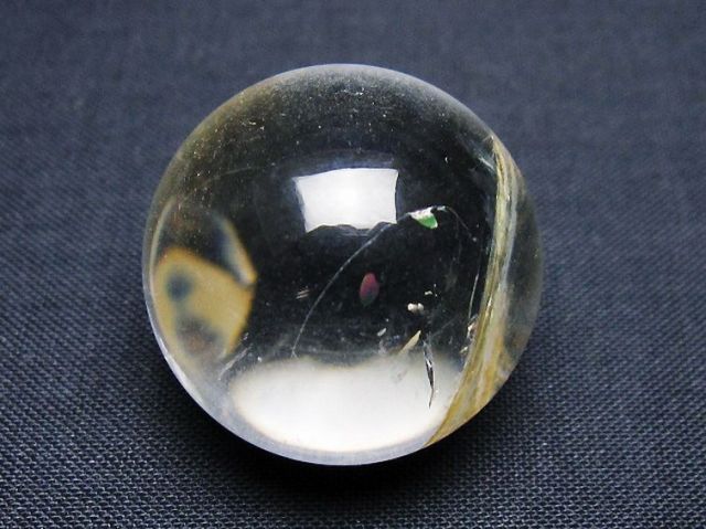 ヒマラヤ水晶丸玉 26mm [T91-8882]