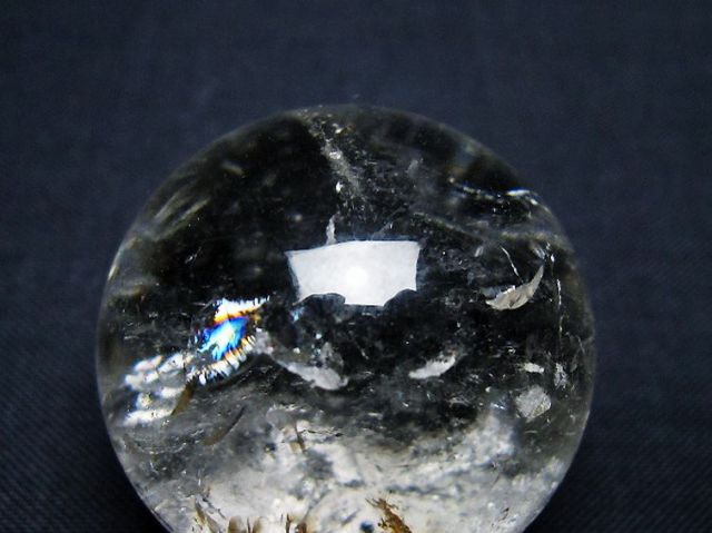ヒマラヤ水晶丸玉 31mm [T91-9025]