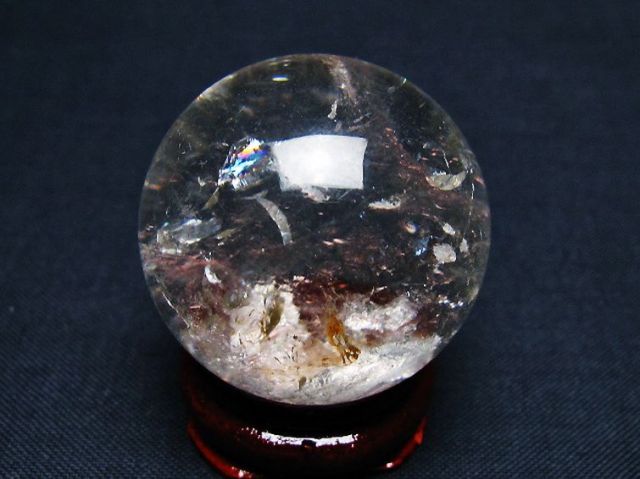 ヒマラヤ水晶丸玉 31mm [T91-9025]