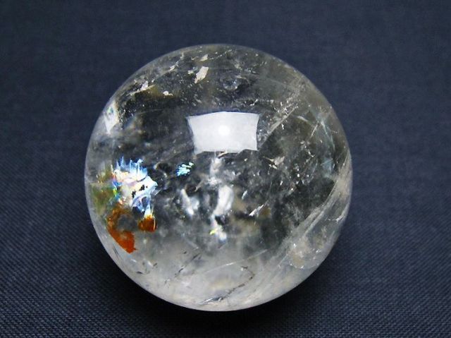 ヒマラヤ水晶丸玉 36mm [T91-9052]