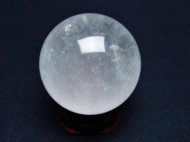 ヒマラヤ水晶丸玉 34mm [t91-9191]