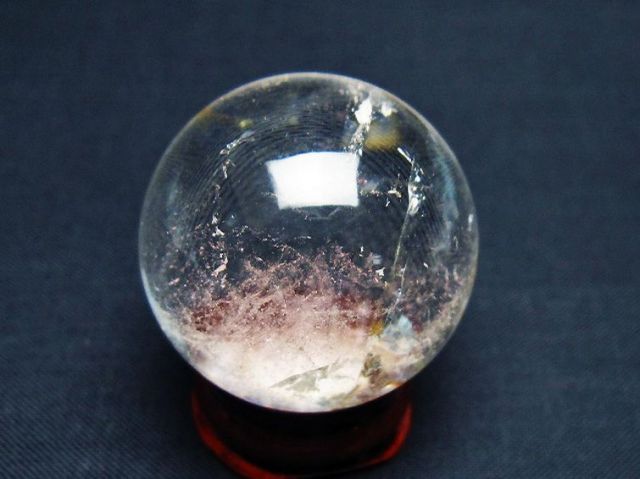 ヒマラヤ水晶丸玉 33mm [t91-9272]