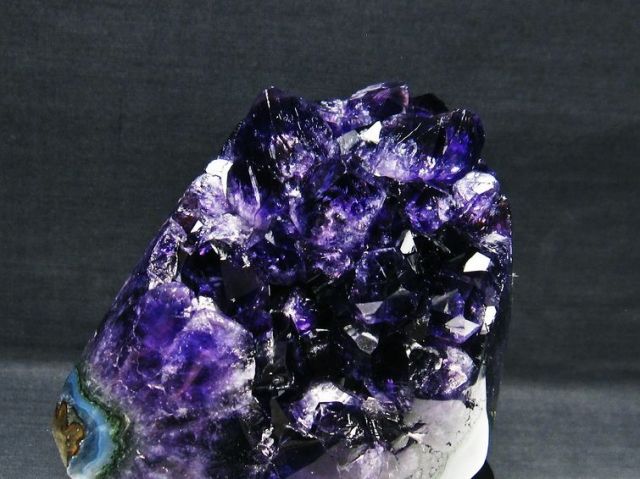 ウルグアイ産　アメジスト　クラスター　天然石　水晶　パワーストーン パワーストーン 天然石 ウルグアイ産アメジストクラスター[T95-11157]