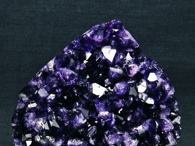 パワーストーン 天然石 ウルグアイ産アメジストクラスター[T95-11186]