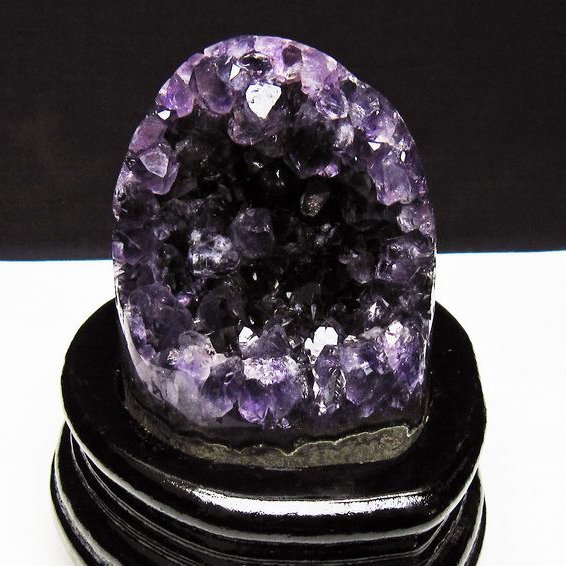 天然石アメジスト笑口 クラスター ウルグアイ産 天然石アメジスト笑口 クラスター ウルグアイ産 極上