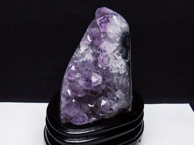 パワーストーン 天然石 ウルグアイ産ファントムアメジストクラスター