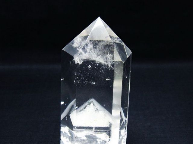 スーパーファントム水晶六角柱 [t98-2411]