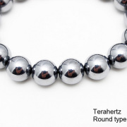 高純度 テラヘルツブレスレット ラウンド12mm 《rv》 [T10-948]