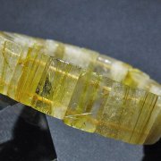 ほくと様★専用★ブラジル産✡️約14mm✡️タイチンルチルクォーツのバングル ほくと様☆専用☆ブラジル産✡️約14mm✡️タイチンルチルクォーツの