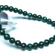 マラカイトブレスレット 6mm [t115-4735]