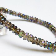 レインボーオーラ ブレスレット 6mm [T125-6188]