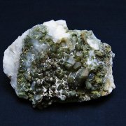 グリーンファントムクォーツ　クラスター アメリカ産[T126-7721]
