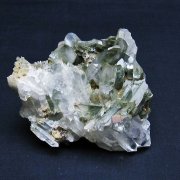 グリーンファントムクォーツ　クラスター アメリカ産[T126-7801]