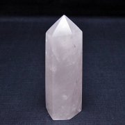 ローズクォーツ六角柱[T138-6428]