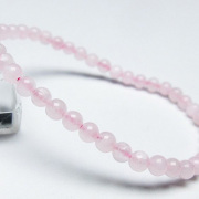 ピンクカルサイト ブレスレット 4mm [T144-8154]